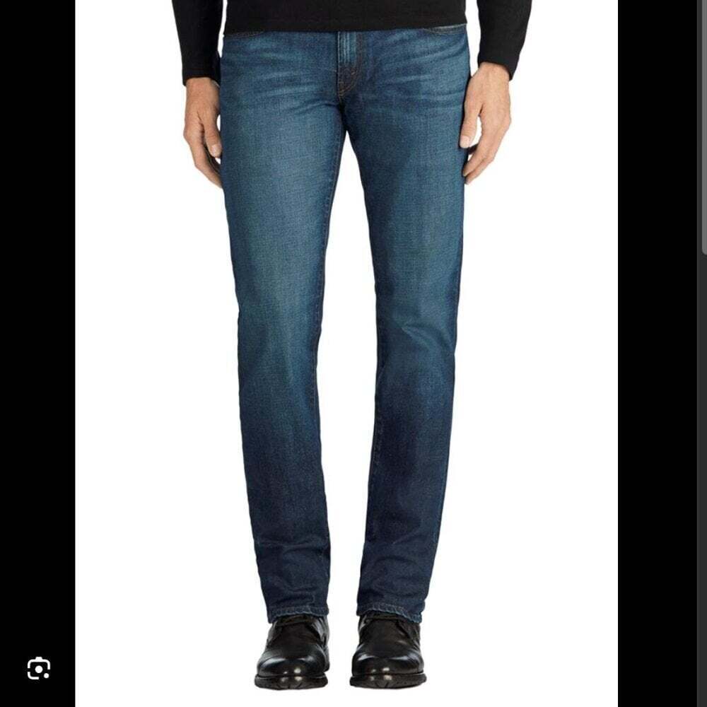 J Brand Men's Tyler Deep Indigo Slim Fit Straight Jeans Size 36
